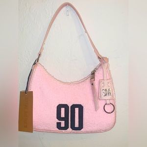 Steve Madden Pink Terry BPaula T New Purse Handbag Bag